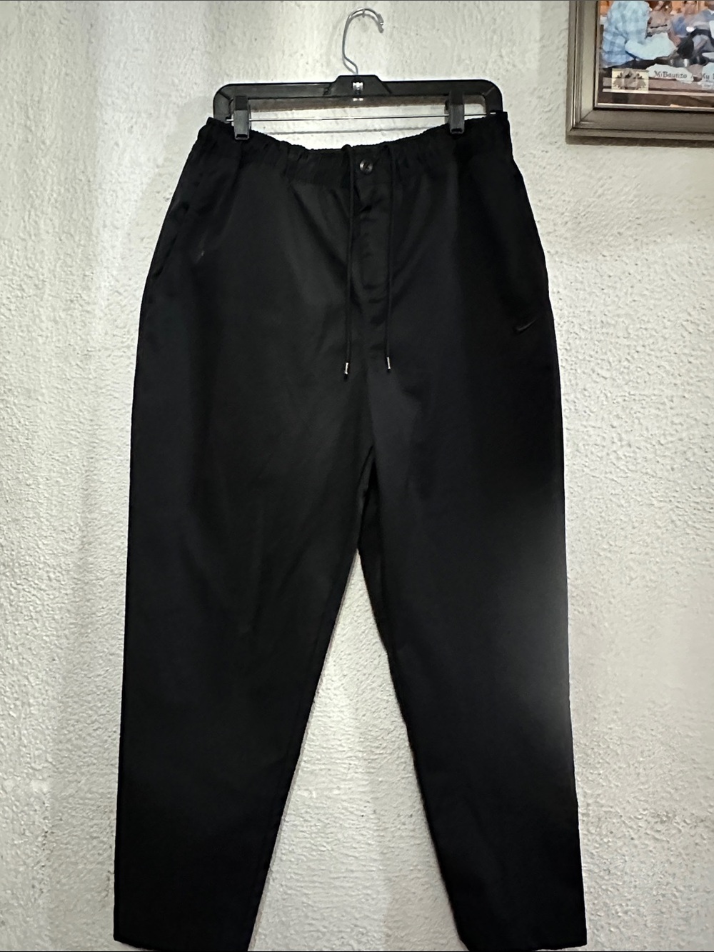 Nike Black Men's Drawstring Chinos